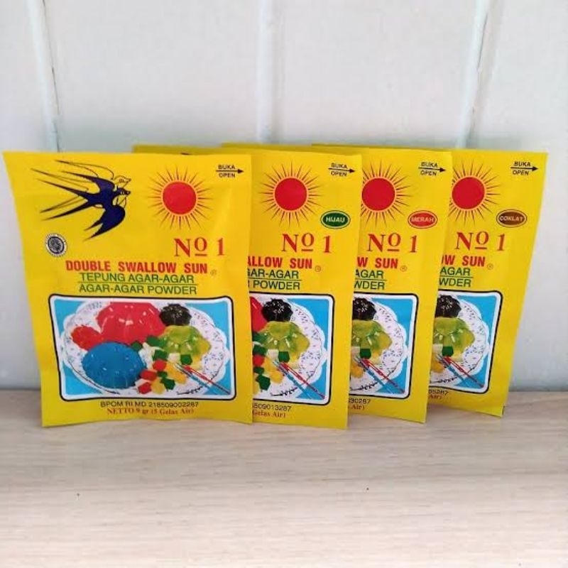 

Agar-agar Double Swallow Sun 7gr All Varian