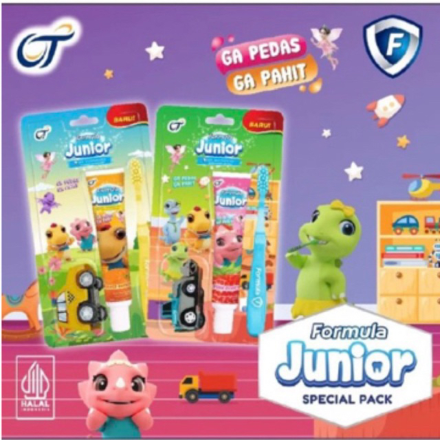 FORMULA PASTA GIGI & SIKAT GIGI ANAK (BERHADIAH MAINaN ANAK RANDOM)