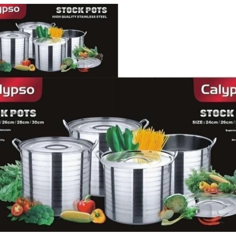 Panci Steamer Set Calypso • Panci Kukus Stockpot Calypso