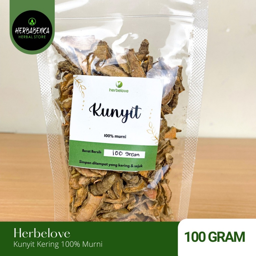 

HERBELOVE – KUNYIT KERING 100% MURNI 100 GRAM