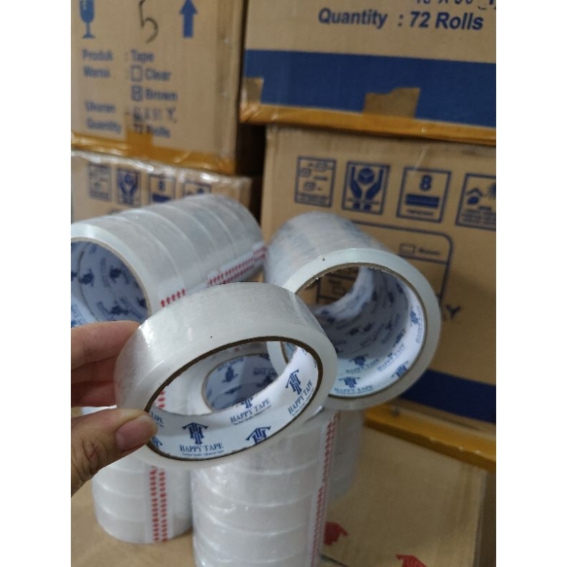 

lakban bening 24mm ×72yard