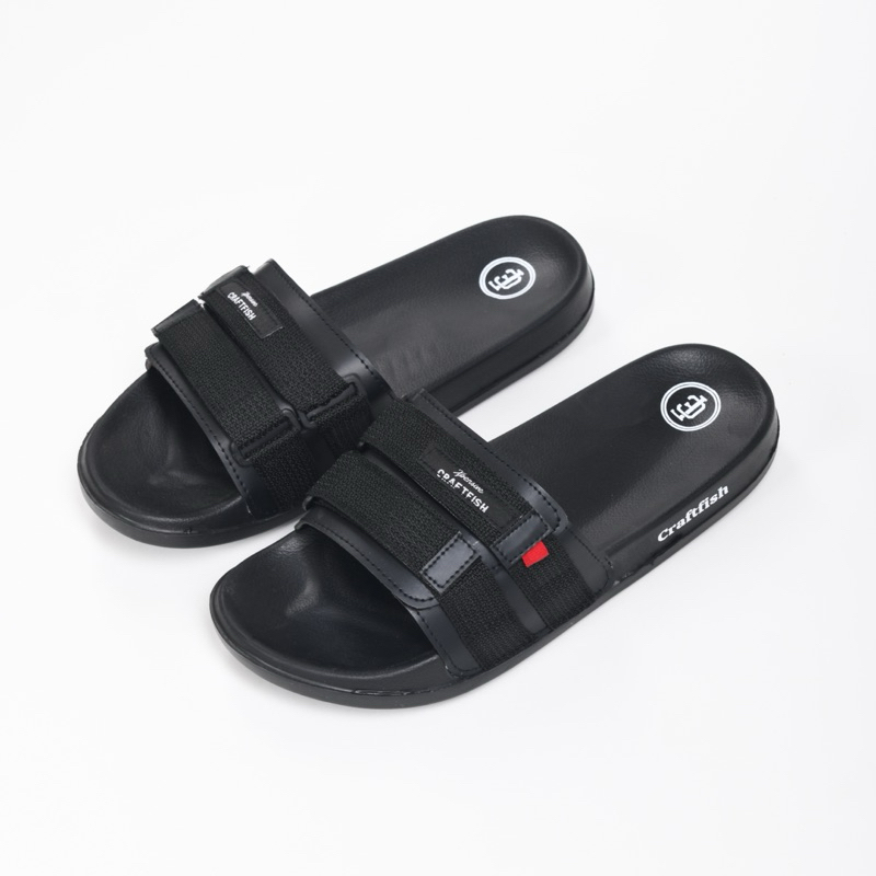 sandal slop slide webing slipper footwear original craftfish 3 sandal slop pria