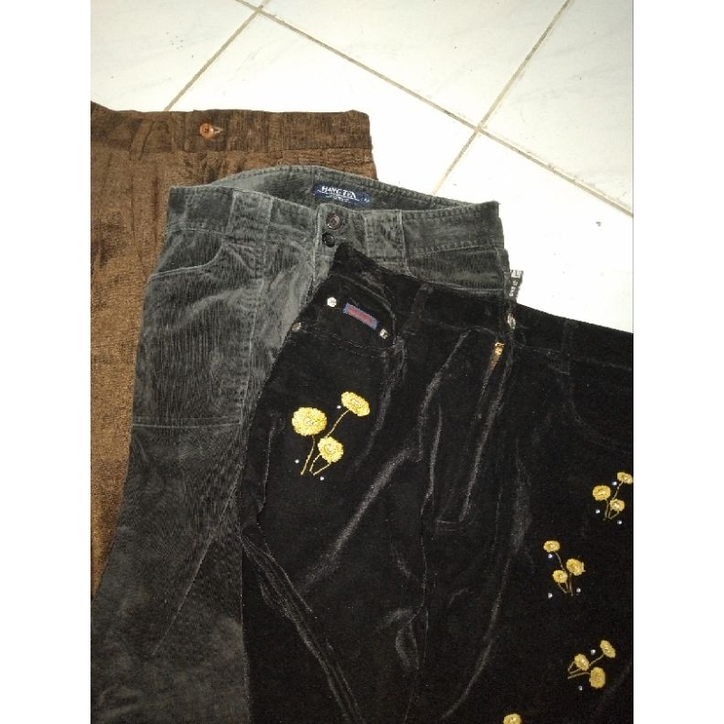 Celana Corduroy & Jeans Denim