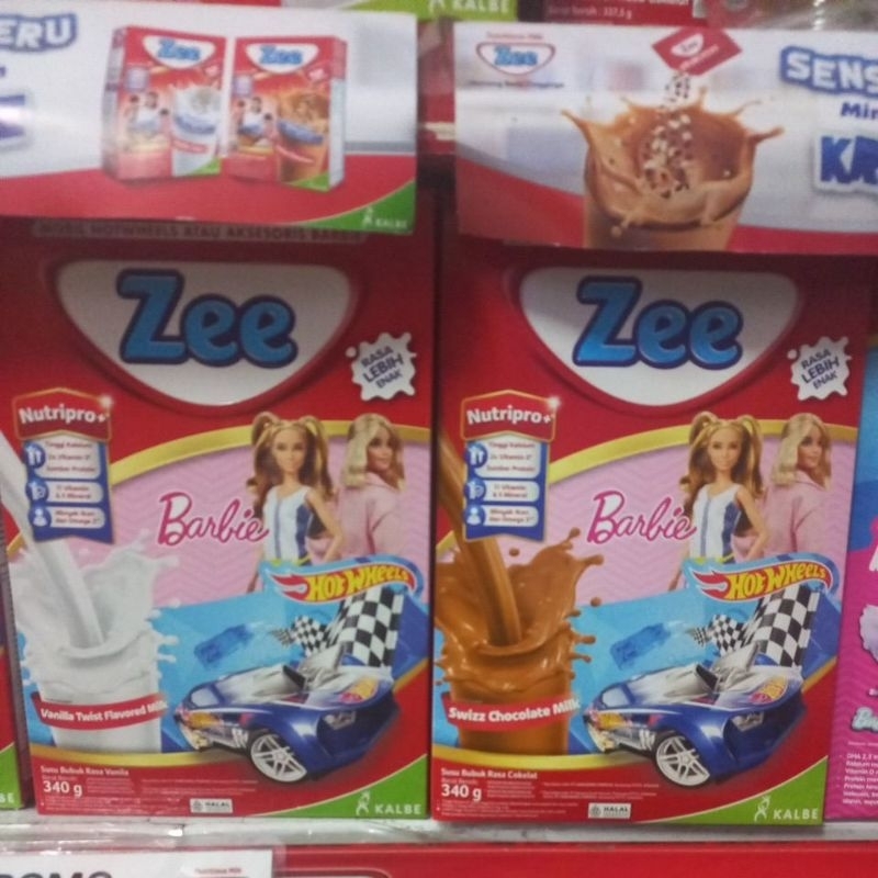 

ZEE 340 gr kemasan berhadiah hotwheels/ aksesoris barbie.