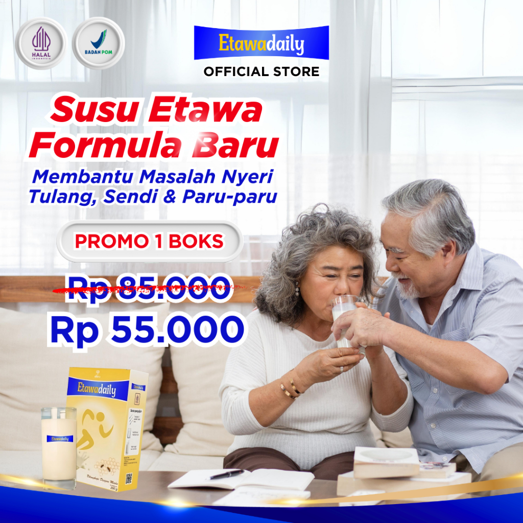 

SUSU KAMBING ETAWADAILY.ID - SUSU KAMBING ETAWA BUBUK ORIGINAL UNTUK MASALAH PERNAFASAN DAN SENDI RASA MADU 1 BOX