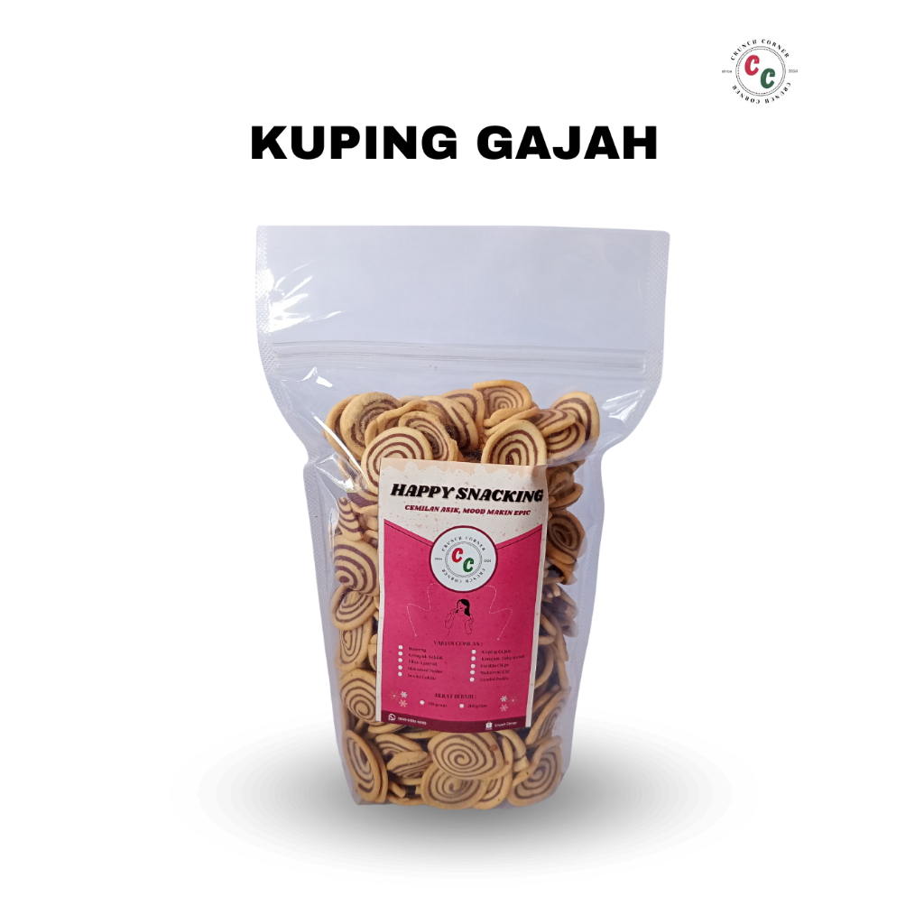

Kuping Gajah Mini | Murah Enak Renyah | Isi 200 gram