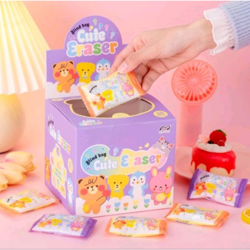 

Penghapus Pensil Karet Sekolah Motif Boneka Bahan Import Lucu