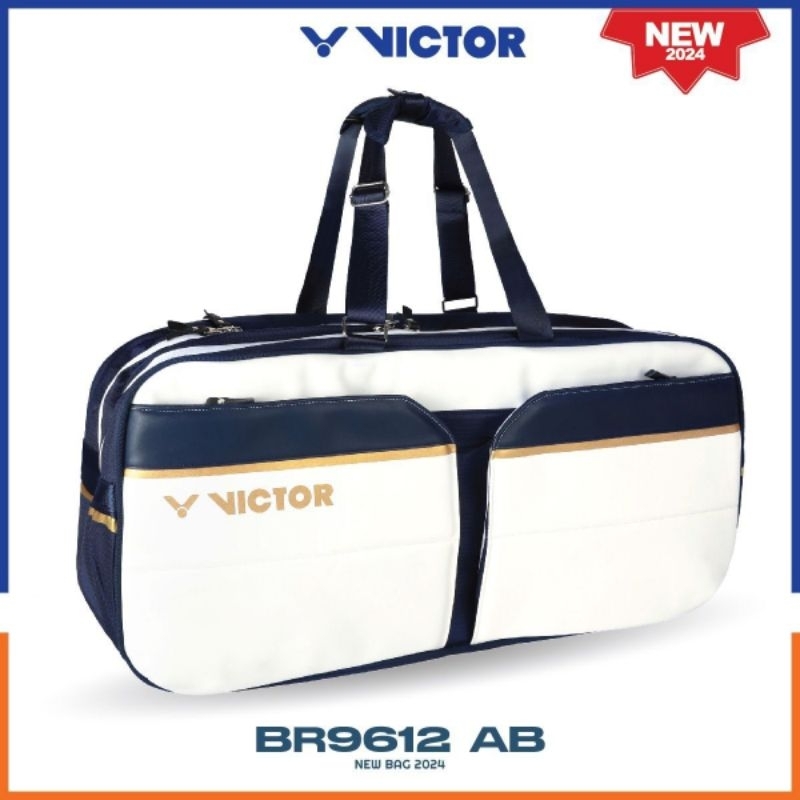 Tas Raket Badminton Victor BR 9612 AB // BR-9612 AB Victor Original