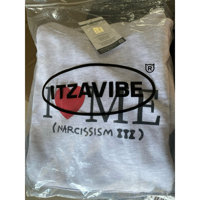 [ Ready Stock ] Hoodie I ❤️Me Narcissism x itzavibe (freebies PC Official)