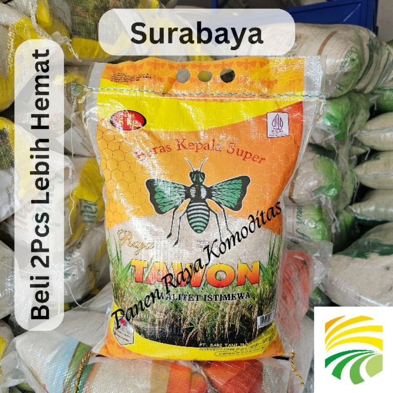 

Beras Raja Tawon Kuning 5Kg