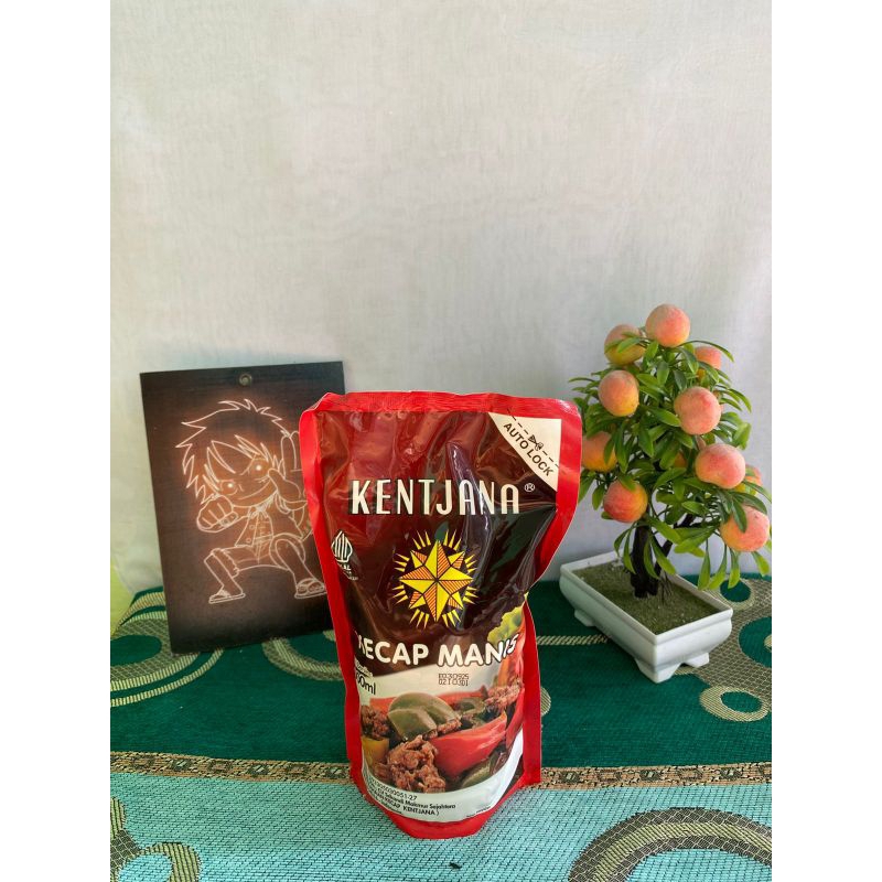 

kecap manis /Gula merah /kentjana standing Pouch 600 ml
