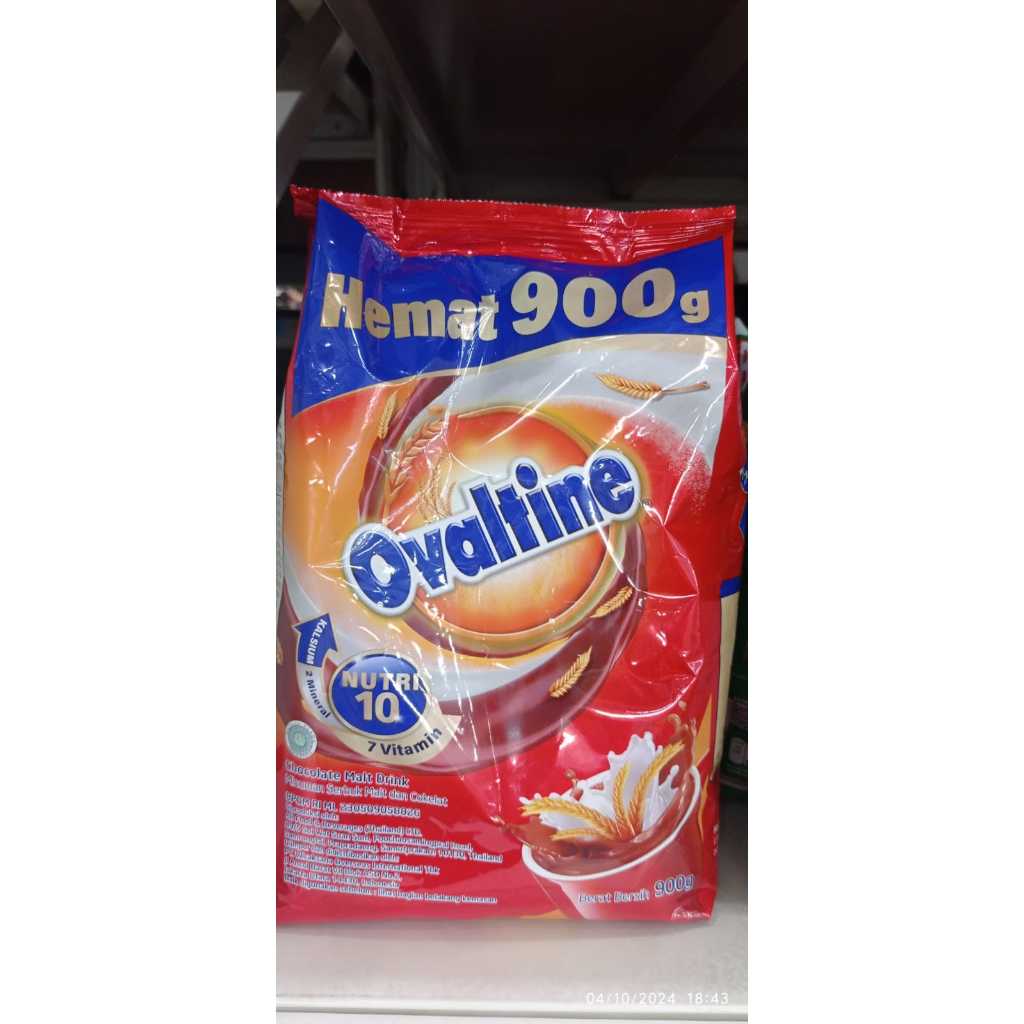 

OVALTINE SUSU BUBUK CLASSIC PACK 900GR - SATUAN DAN PER DUS