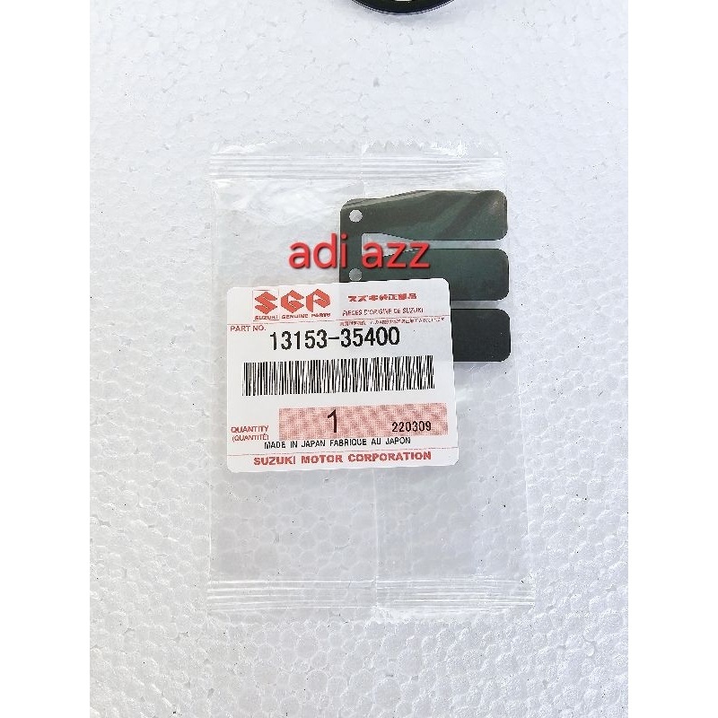 lidah plat membran valve reed suzuki rc100 rc80 100 80 bravo dk spirit original sgp japan 13153-3540