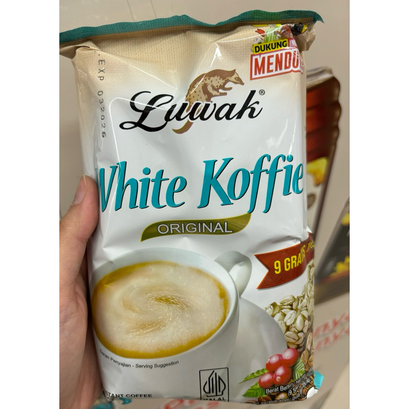 

Luwak White koffie original 10x20gr