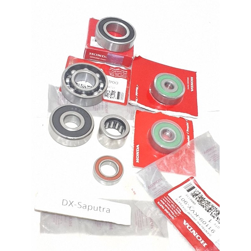 Bearing rasio gardan set plus bearing pully Honda Beat Karbu Scoopy  Karbu Spacy Karbu