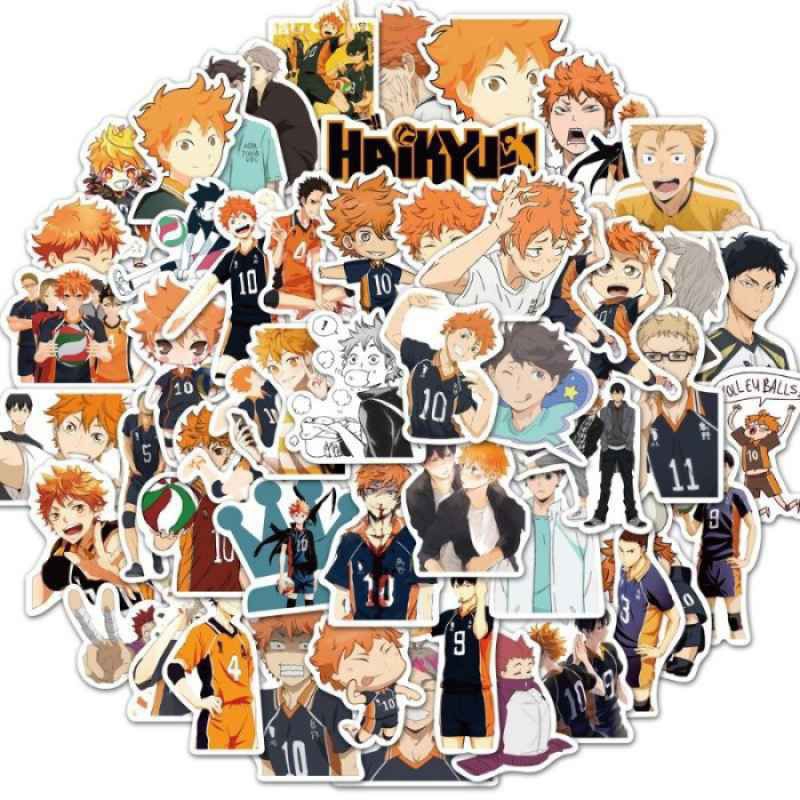 

stiker anime haikyuu