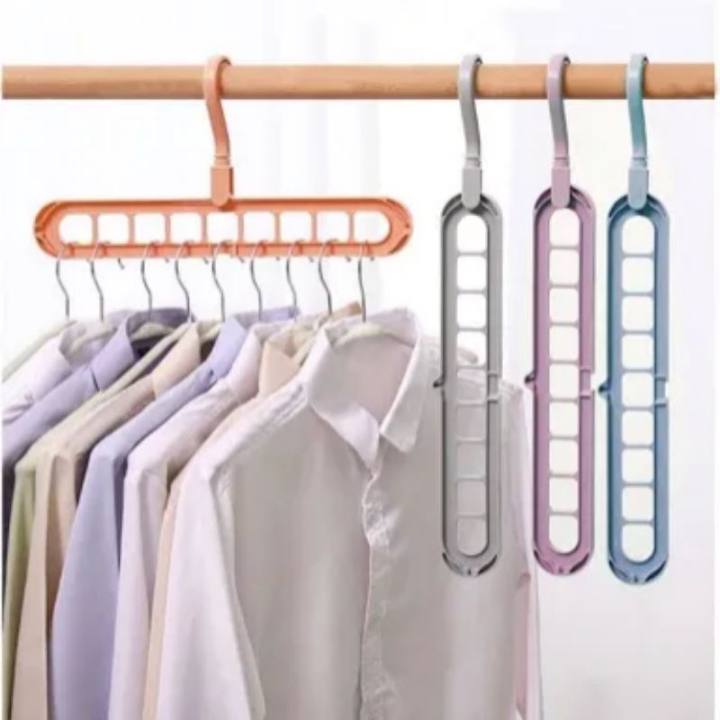 gantungan baju 9 lubang hanger gantungan baju 9 in 1 gantungan hanger baju