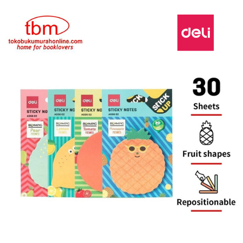 

Deli | Sticky Note Blooming Sticky UP | 30 lembar | EA55602