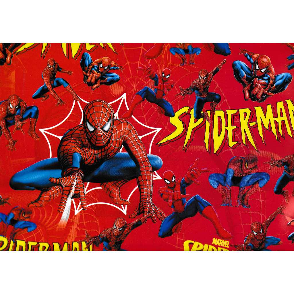 

KERTAS KADO GLOSSY SPIDERMAN MERAH TERANG