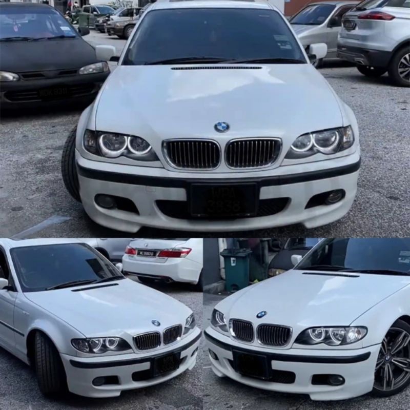 BMW E46 E36 E39 E38 Lampu DRL halo ring LED Crystal angel eye kit WY