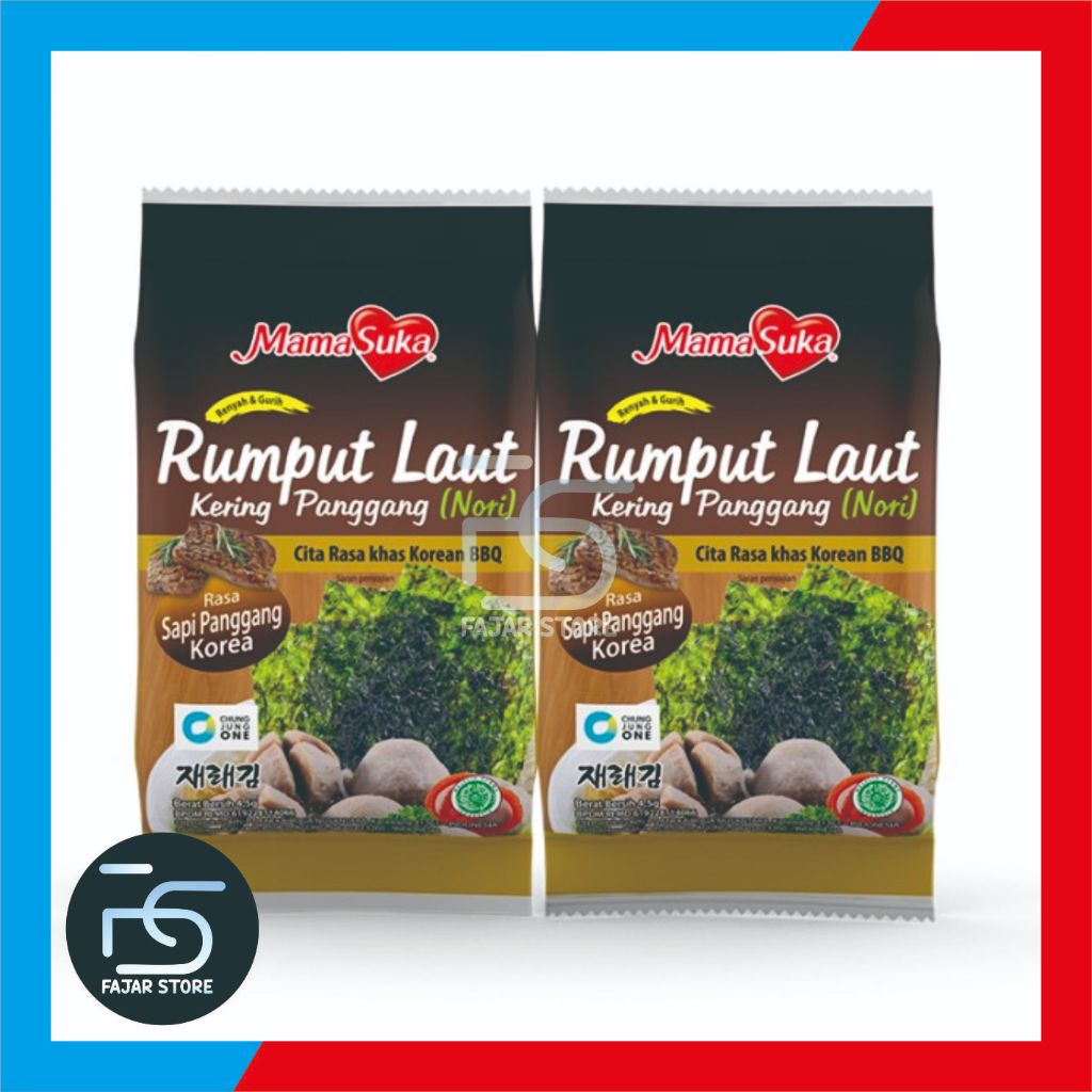 

Rumput Laut Nori 2 pcs - MamaSuka