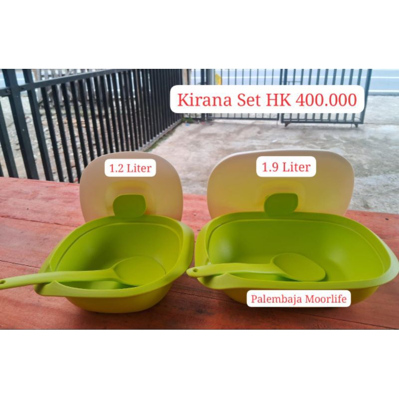 Moorlife kirana prasmanan set isi 2