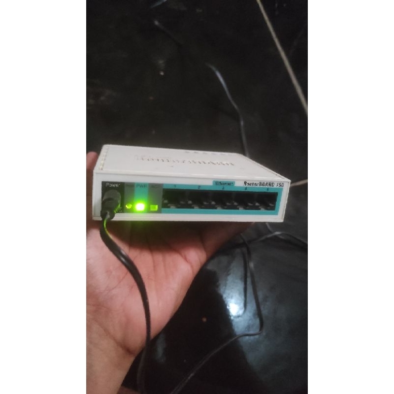 Mikrotik Rb750 Normal Bekas Upgrade BB 0%