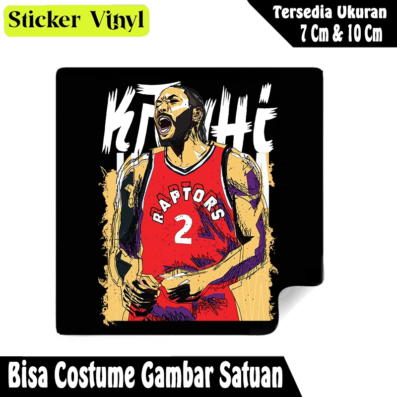 

Radit667 Stiker Sticker Pemain Basket Kawhi Leonard Bahan Vynil Tahan Air Bisa Custom Gambar