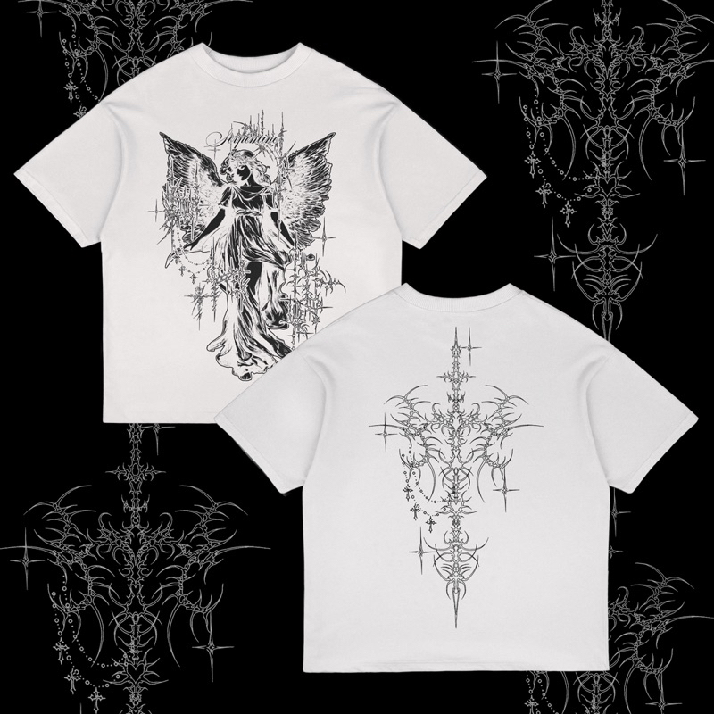 Kaos REGULER SRPNT - THE ETERNAL Cotton Combed 24S putih