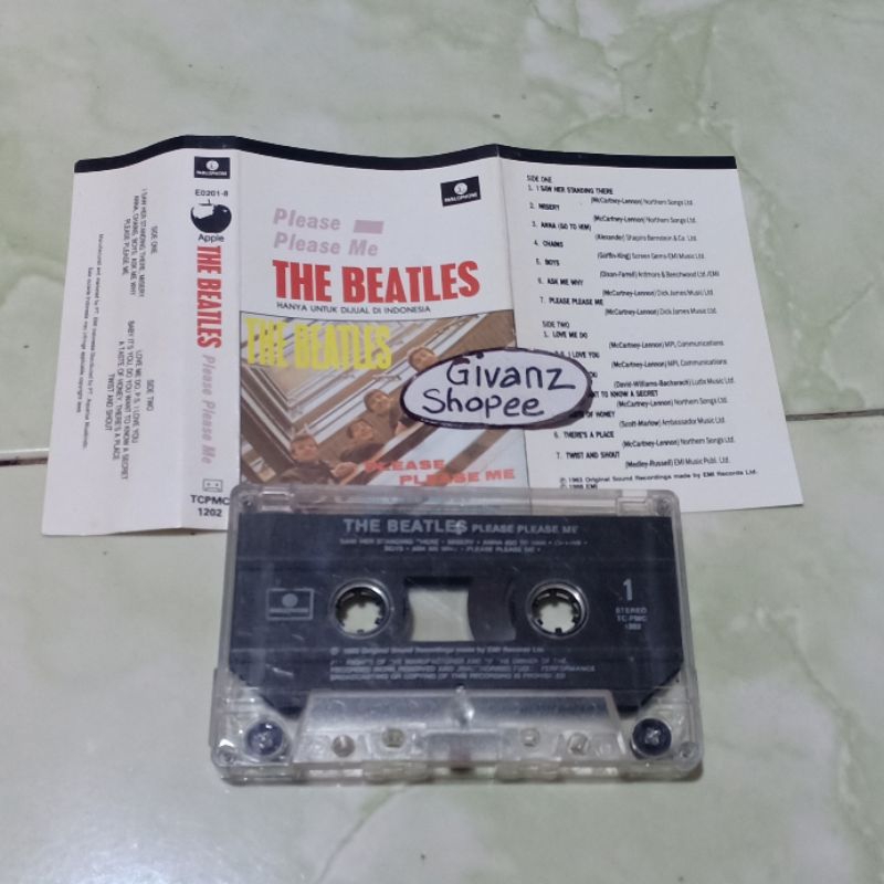 kaset pita THE BEATLES - Please please me