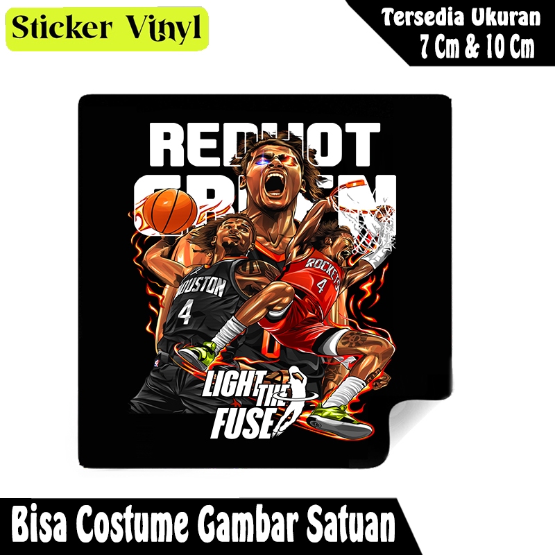 

Radit667 Stiker Sticker Pemain Basket Redhot Green Light The Fuse Bahan Vynil Tahan Air Bisa Custom Gambar