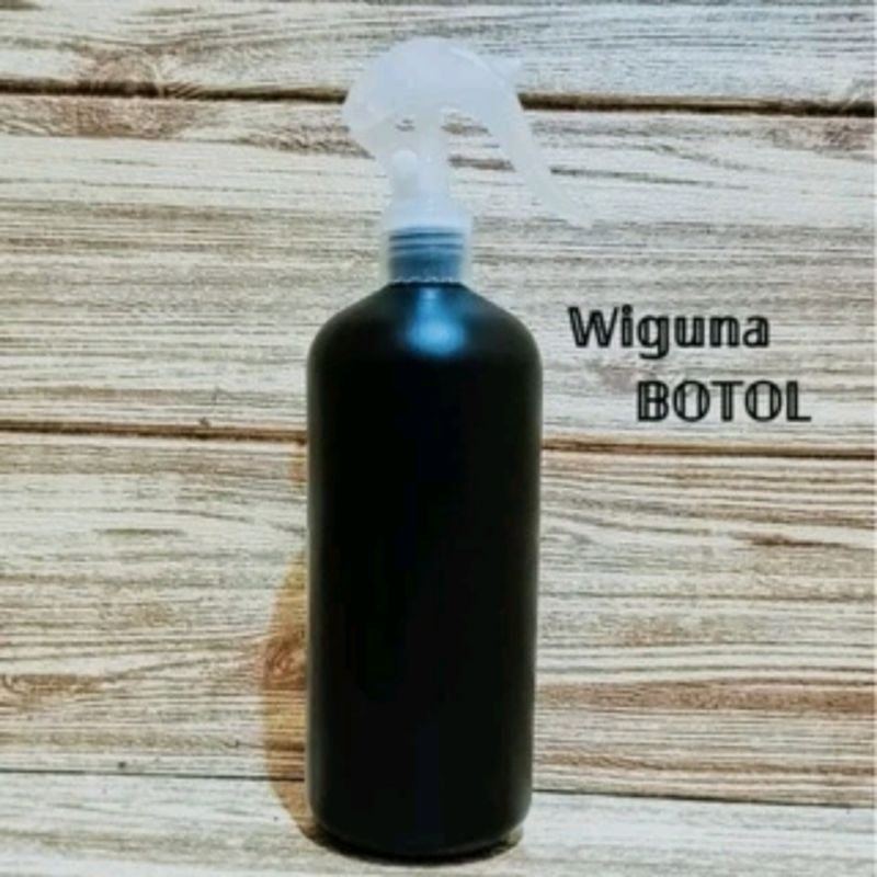 Botol Spray Trigger 500ml Hdpe Hitam / Botol Hdpe 500ml Hitam