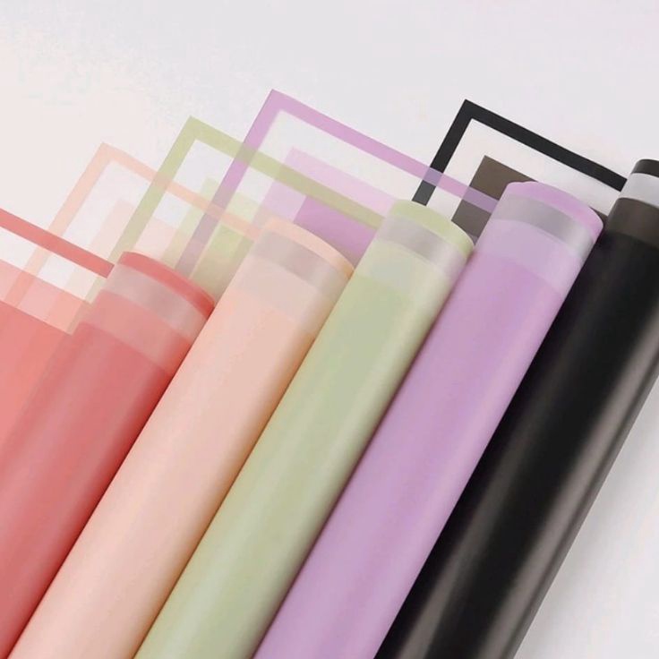 

Super Diskon 2 Lembar Kertas Buket Cellophane Doff Border