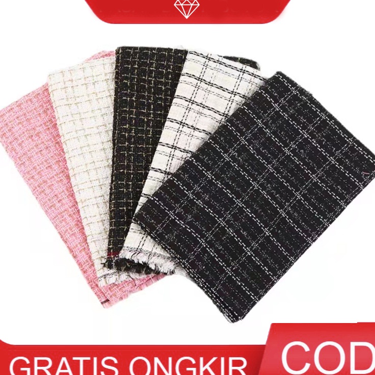 

Best Feedback Wrapping Korean Tweed Bahan Kain Perlengkapan Buket Bunga W35