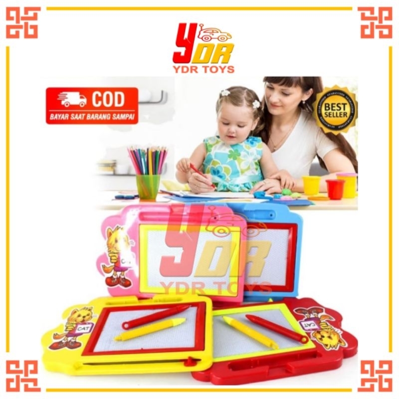 

MAINAN ANAK PAPAN TULIS DRAWING BOARD MAGNET 2005 UKURAN 10X8CM PROMO TERBARU TERMURAH COD