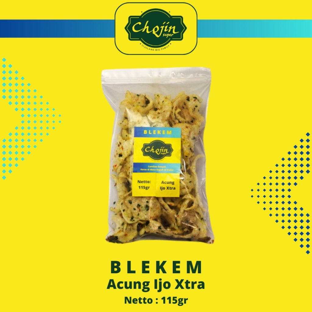 

BLEKEM KREK KREK 115GR BUMBU ACUNG IJO XTRA DAUN JERUK 2X LEBIH BANYAK