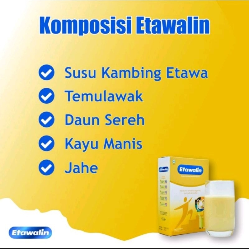 

ETAWALIN SUSU KAMBING SOLUSI MASALAH NYERI SENDI ORIGINAL