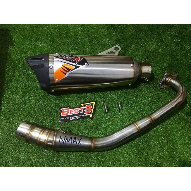 Knalpot Best3 Vespa Nmax Vario New Silincer Original Best3