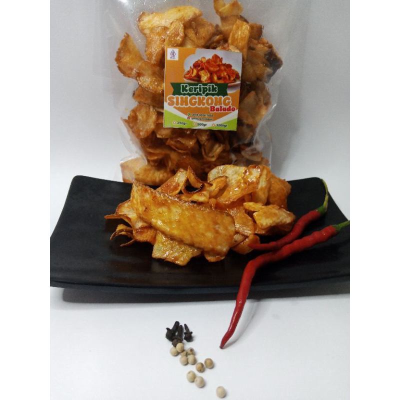 

KERIPIK SINGKONG BALADO
