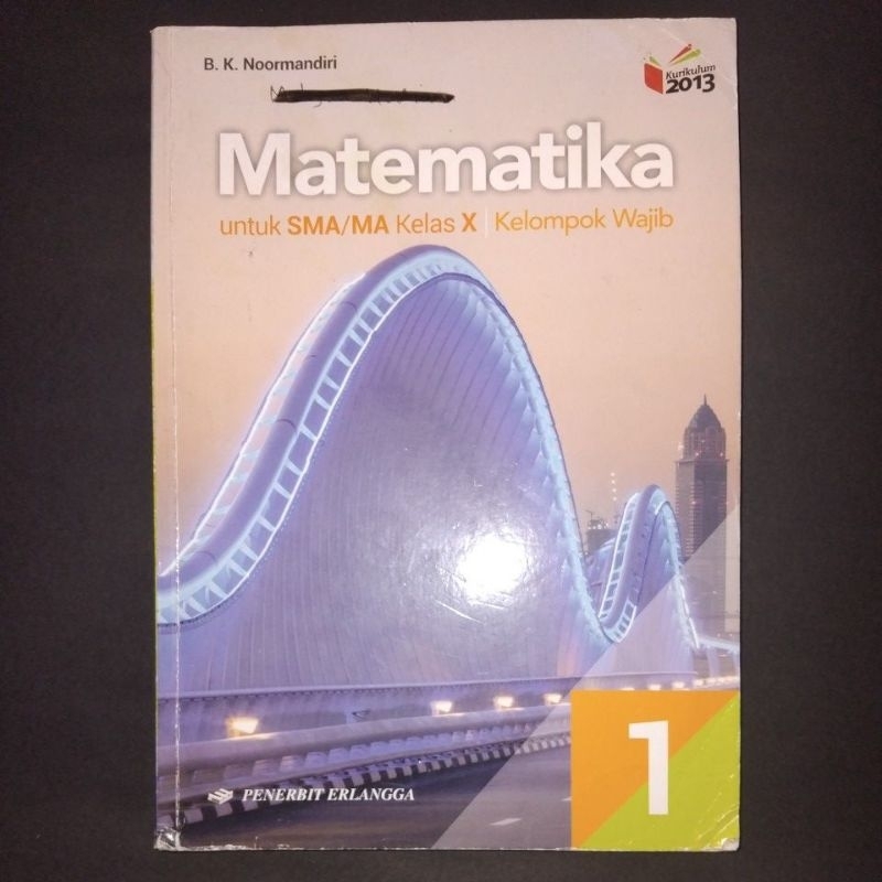 

Preloved Matematika Wajib SMA B.K Noormandiri