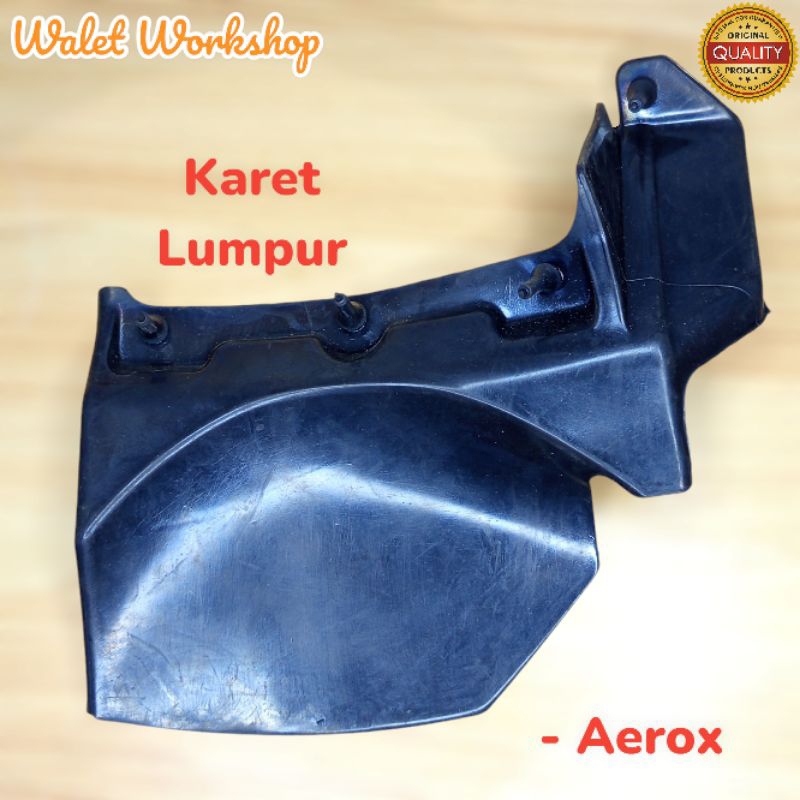 karet lumpur slebor belakang mud guard yamaha Aerox lama aerox new 155 aerox connected kode B63 B65 