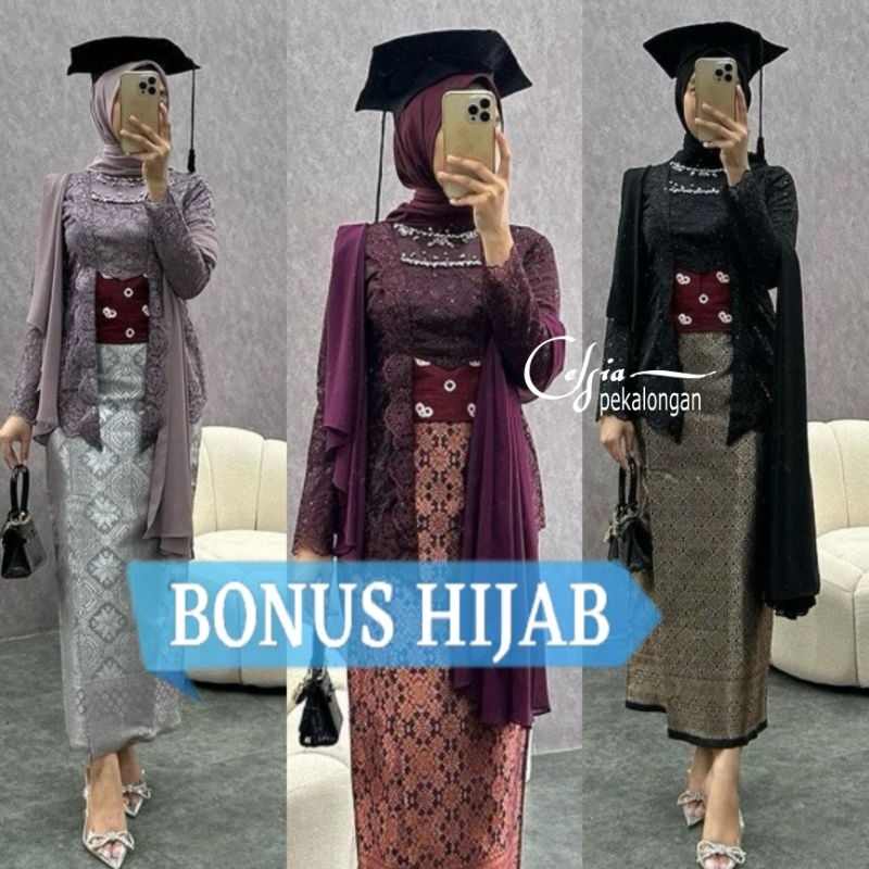 SET KEBAYA MAHARANI KUTUBARU MAUVE
GRATIS HIJAB KEBAYA MODERN KEBAYA KEBAYA LAMARAN