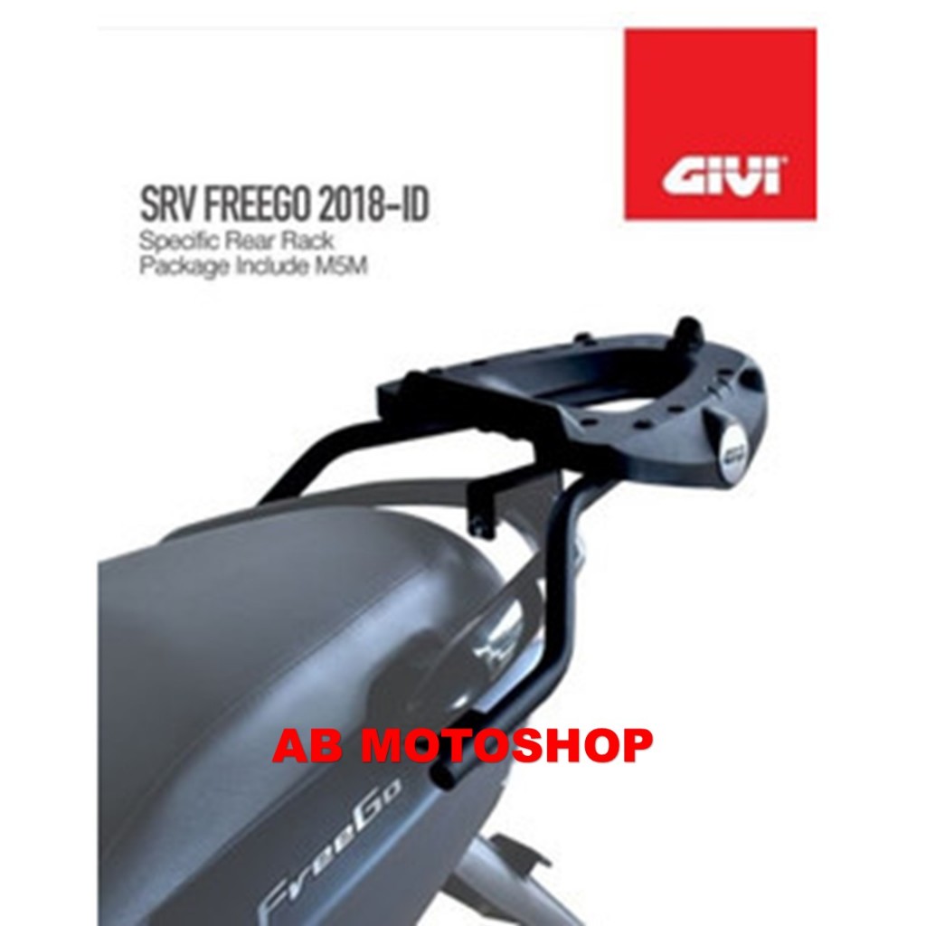 Bracket box motor yamaha freego givi srv original