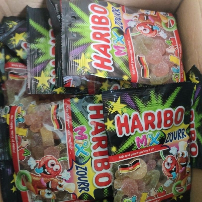 

haribo permen jelly yupi 80gr halal