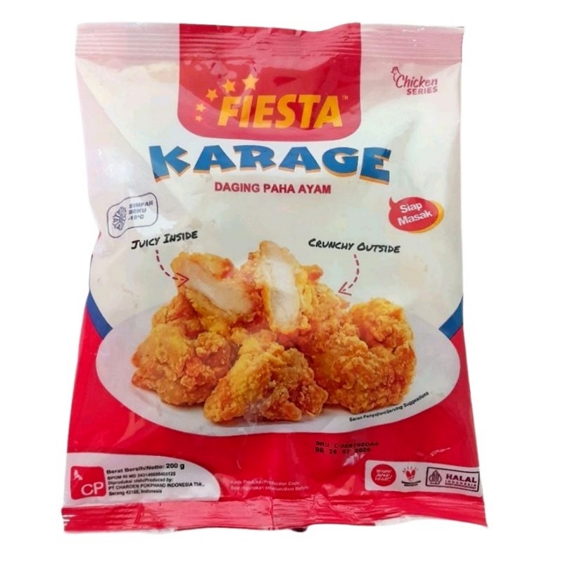 

Fiesta Chicken Karage 200gr (KHUSUS KURIR INSTANT) - 250gr