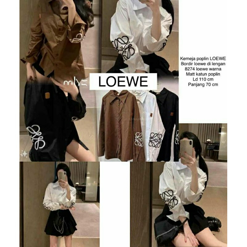 KEMEJA POPLIN LOEWE 8274 SN