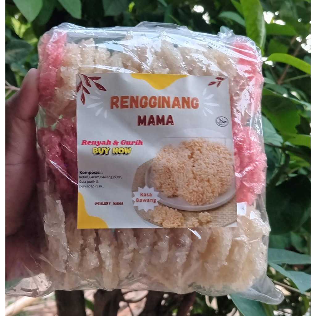 

Rengginang Mama Mentah, Kerupuk Rengginang Mentah, Renyah, Gurih, 500gr, 1Kg, Best Seller Premium