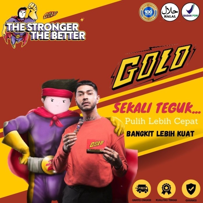 Mister Golo Ginseng / Mr Golo / Golo Sachet Original Ecer