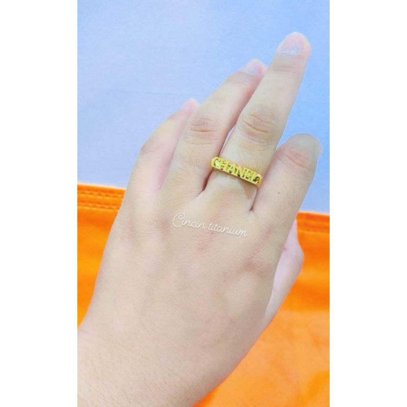 cincin model emas