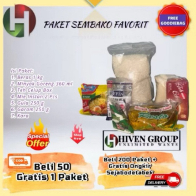 

PAKET SEMBAKO FAVORIT BERSAMA
